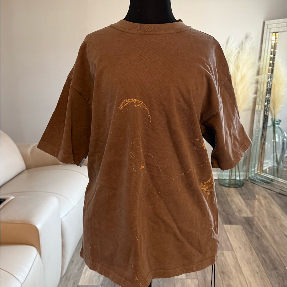 Valabasas Brown Graphic T-Shirt